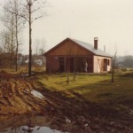 Aménagement des abords d'une habitation. Situation de départ.